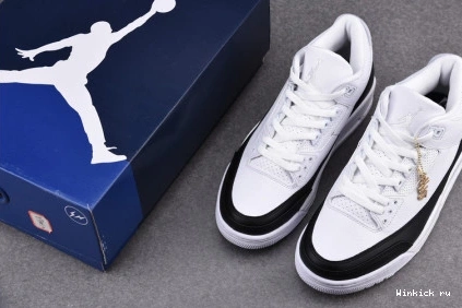 BLACK JORDAN WHITE AIR 3 FRAGMENT 1001
